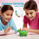 Interactive Musical Walking Following Dinosaur Toy  Rechargeable Sensory Music D