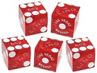 Authentic Las Vegas Casino Dice Craps Stick Sets With Matching Serial Numbers   