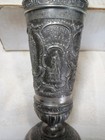 Chicago Early  1900 Pewter Beaker  Souvenir Lincoln Stock Yard Fort Dearborn   