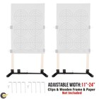 2xsteel Adjustable H Target Stand Base For Paper   Cardboard Shooting Target