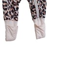 Miozing Bamboo 0-3 Mo Baby Girl Leopard Zippy Pajamas Animal Sleeper