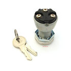 3 Position Aluminum Ignition Key Switch Motorcycles Choppers Harley Triumph Bsa