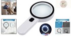 Ultra-clear Reading Magnifier With 12 Leds - Ideal For Seniors   Night Use