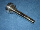 Vintage Vincent Bach Corp  New York Cornet Mouthpiece -rare Screw Rim Aida Model