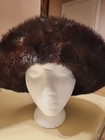 Vintage Irene Of New York For Saks Fifth Avenue Mink Fur Hat - 1950s Luxury   