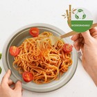 Pami 250 Pc Eco Tableware Set Compostable Plates Cups Cutlery Heavy Duty