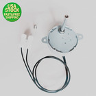 2pcs Tyc-40 Ac 12v Synchronous Motor 5rpm Cw Ccw For Led Decoration Christmas