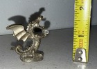 Spoontiques Pewter Dragon Figurine W crystal - Hmr889