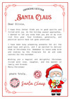 Personalised Letter From Santa Nice List Certificate Christmas Eve Gift Box Kids