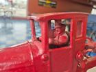 Vintage Arcade Cast Iron Model T Pickup Truck W  Driver 8  For Restoration