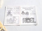Lot Of Easy Punch Purr-fect Punch Needle Embroidery Iron On Transfers Booklets