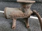 Vintage Enterprise No  12 Meat Grinder Chopper Cast Steel Usa  Heavy Duty