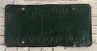 1970 New Hampshire Diesel License Plate 3 Low Number Single Digit