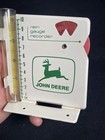 Vintage John Deere Advertising Rain Gauge Recorder Agriculture  Americana