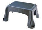 Rubbermaid Plastic Step Stool In Mold Tread 1 Step Gray