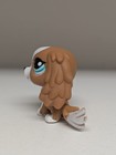 Lps  1825 Littlest Pet Shop King Charles Spaniel Hasbro Rare      Teal Eyes