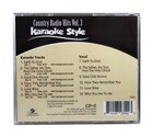 Country Radio Hits Vol  3 Christian Karaoke Style New Cd g Daywind 6 Songs