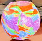 1980 s   Vintage   Non-toxic   Hand Made painted   Glow Candle    Large  