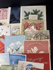 Vintage Christmas Holiday Greeting Cards  Lot Of 50  Used   11