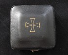 Cased Imperial German Pre   wwi 1st Class 1870 Iron Cross     Aws Marked     Scarce