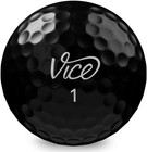 Limited Edition Pro Plus Golf Balls  black 