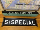 Small Font Vintage Nyc Subway Roll Sign S Special Bmt Manhattan Urban Decor Art