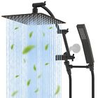 Shower Head 10 Inch High Pressure Rainfall Shower Head handheld Showerhead Combo