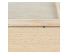 Ryot 4x7 Glass Top Box In Natural   Premium Wooden Box Perfect For Sifter