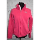 The North Face Fleece Jacket Womens Size Medium Full Zip Pink