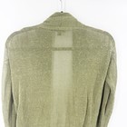     J crew Open Cardigan Sweater Linen Blend Size Xxs Green