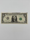 Rare Error 1995  1 Federal Reserve Note Ink Smear Over-inking Printing