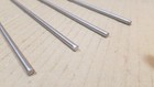304 Stainless Steel 3 16  Round  12  Long Bars  Rods  4 Pack