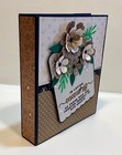 Handmade  In Loving Memory Brag Book Scrapbook Mini Photo Album     free Shipping