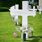 Cemetery Vases With Spikes And Foam  4pcs Cemetery Grave Flower Holders 