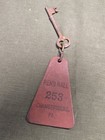 Rare Old 1890s Penn Hall Hotel Vintage Room Skeleton Key Chambersburg Pa Tag Fob