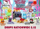 You Pick 2026 Mcdonalds Hello Kitty Friends X Godzilla Happy Meal Toy Select 1-8