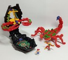 Mighty Max Doom Zones Scorpio Complete Playset