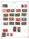 Collection  Lebanon Part A Scott Pages  1924 1985  Cat  195  Mint   Used