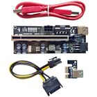 2-10 Pack Pci-e 1x To 16x Usb3 0 Gpu Riser Extender Adapter Card Ver010s Plus