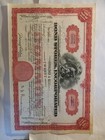 Bond Stores  Incorporated Stock Certificate 20 Shares Blue