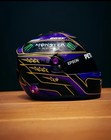 In Hand Lewis Hamilton Abu Dhabi 2020 Mini Bell Helmet Replica 1 2 Brand New