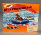 O   rageous Panic 66     Towable Tube 1-2 Person - Blue Black - Handles   Tow Point