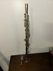 Vintage Antique Cavalier Silver Metal Clarinet