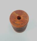 Vintage Belding Corticelli Bel-waxed Mercerized Cotton Thread Wooden Spool Brown