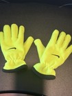 Nike Boys Yellow black Fleece Gloves Polyester Lightweight Solid Winter fall