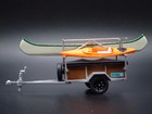 Canoe And Kayak Trailer Hitch 1 64 Scale Diorama Collectible Diecast Model Boat