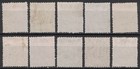 Manchukuo 1936-37 Sc 84 86-88 93-94 96-99 Used Ap5842