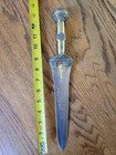 Roman Style Dagger Knife Sheath Scene On Blade