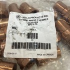 Lot Of 20 Cello Bp3-2-16 Copper Press X Female Npt Adapter 1  New Factory Bag