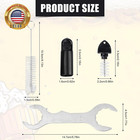 Beer Tap Plug Set  Included 5pcs Draft Tap Stopper Brushes 5pcs Beer Tap Cap Cov